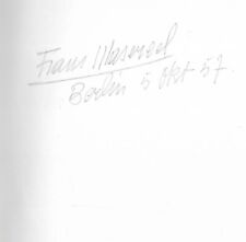 Frans Masereel Malerei und Graphik 1917 - 1957 ERSTAUSGABE SIGNIERT SELTEN