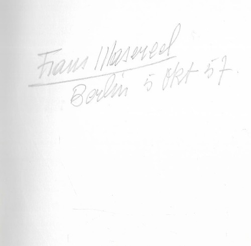 Frans masereel malerei - malerei, und
