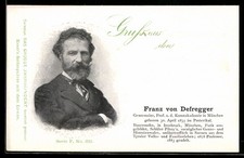 Portrait von Maler Franz von