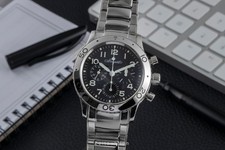 Breguet Type XX Aeronavale Chronograph Stahl Automatik Ref. 3800/ST/92/SW9 B&P