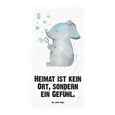 Handtuch elefant seifenblasen - handtuch,