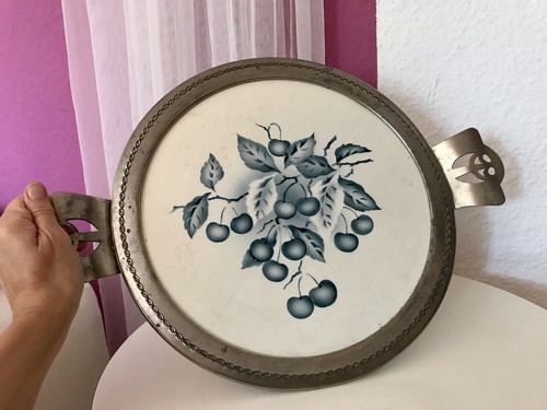 Antik jugendstil tortenplatte - jugendstil,