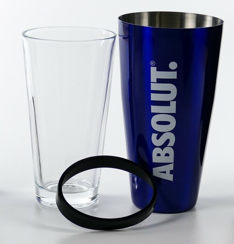 Absolut vodka edelstahl shaker - absolut,