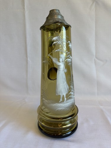 Antiker glaskrug mit - glaskrug,
