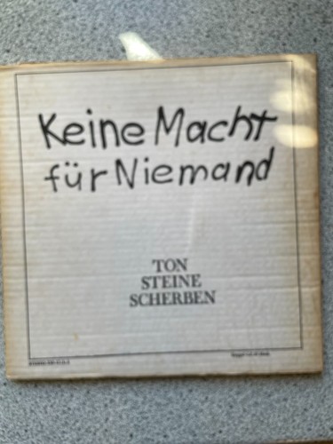 Vinyl ton steine scherben - ton,