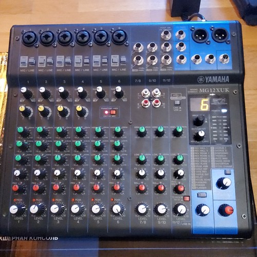 Yamaha mg12xuk kanal - mg12xuk, 12-kanal