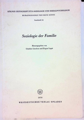 Soziologie der familie - der,