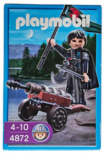 Playmobil Set 4872 - Raubritter mit Geschütz - Figur Ritter - 2009 - Neu OVP