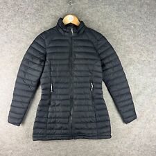 Mountain Hardwear Daunen gefütterte Jacke Damen Extra Small schwarz durchgehender Reißverschluss XS