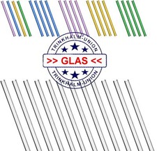 50 GLAS CAIPI lang Trinkhalme