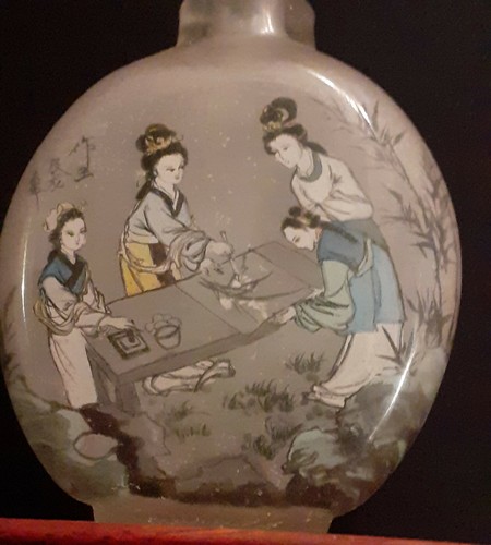 Antik china inside painting - antik,