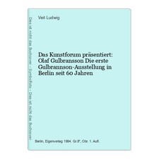 Das Kunstforum präsentiert
