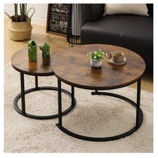 Couchtisch set holz metall - couchtisch,