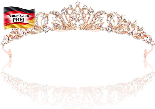 Silberne strasskrone für - silberne,