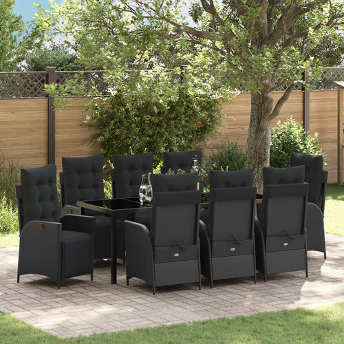 Poly rattan lounge outdoor - poly,