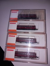 ARNOLD DC 2910 + 2912, 2x2911 Br VT 98 DB Spur N analog