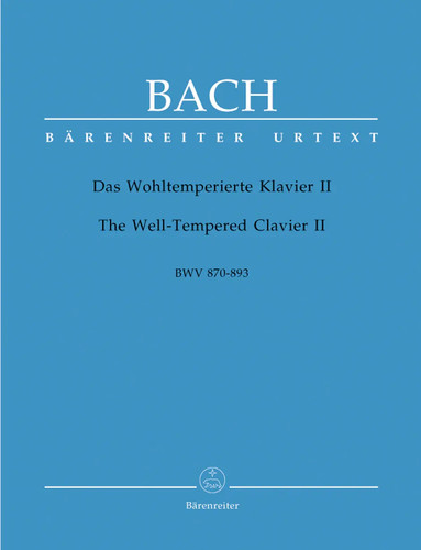 Das wohltemperierte klavier - klavier, ii
