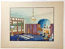 W. Böhm Art Deco interior