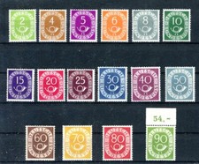 Bund 123-138 Posthorn Satz