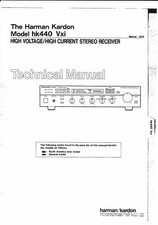 Harman Kardon Service Manual