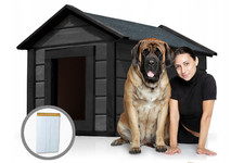 XXL Hundehütte Holz Hundehaus