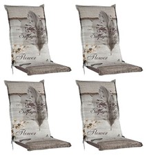 GO-DE Gartenstuhlauflage 4er