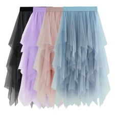 Damen Asymmetrisch Netz