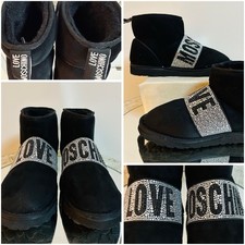 LOVE MOSCHINO Fell Boots Damen