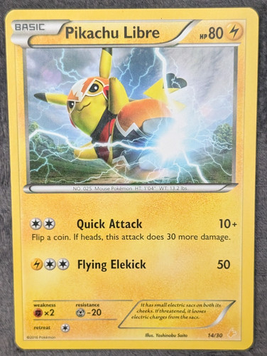 Pikachu libre pokémon - pikachu,