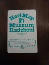 DDR Taschenkalender 1988 Karl May Museum Radebeul