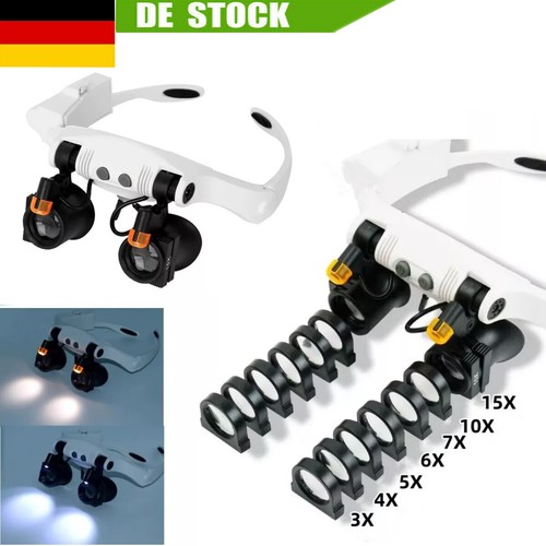 Led lupenbrille mit - lupenbrille,