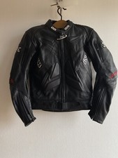 IXS 42 Entspricht S Rindleder Motorrad Racing Jacke RT79 Protektoren