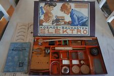 Kosmos Baukasten Elektro 40er 50er Jahre Experimentierkasten