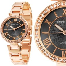 Damenuhr Armbanduhr Schwarz