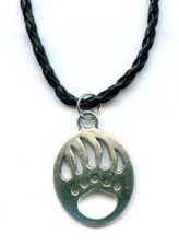 Halskette Necklace Bärentatze