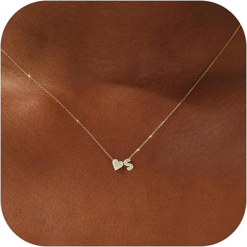Halskette damen herz kette - halskette,