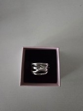 Ring Silber Breit Edelstahl