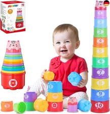 MOONTOY Stapelbecher Baby