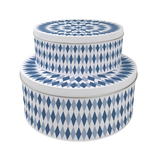 Marine argyle karo - karo, kuchenform