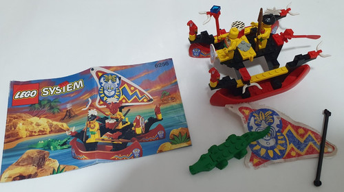 Lego islanders 6256 - islanders, catamaran