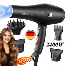 Föhn Ionen Profi Fön Haartrockner Hair Dryer Haarföhn mit 1Diffusor 2Stylingdüse