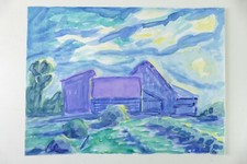 Wilhelm Klußmann Aquarell