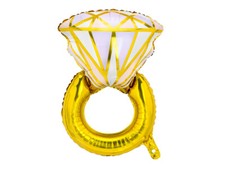 Folienballon Diamant-Ring