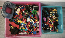 Über 10 kg gemischtes Lego Konvolut Kilo Classic Town City System Platten Steine