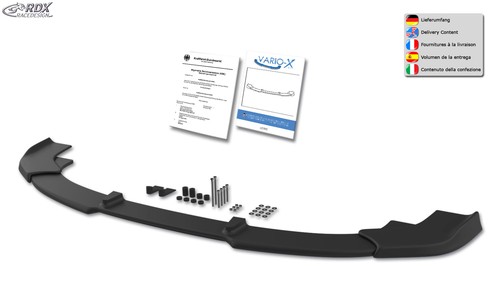 Rdx frontspoilerlippe vario - rdx,
