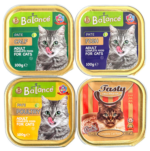 Katzenfutter adult pastete - pastete, mix
