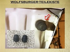 GOLF 1 CABRIO Motorhaube Anschlagpuffer 30 x 22/12 VW 867827500A