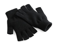 Beechfield Damen Herren Fingerless Handschuhe Fingerlos Gloves Winter