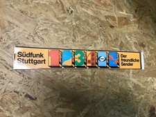 Südfunk Stuttgart - alter Aufkleber - SDR - Südwest - ARD
