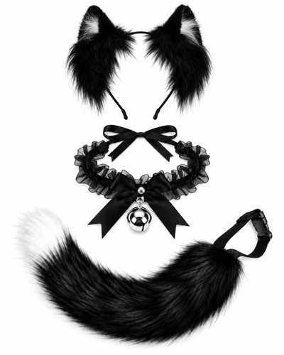 Katzenohren haarreif mit - katzenohren,